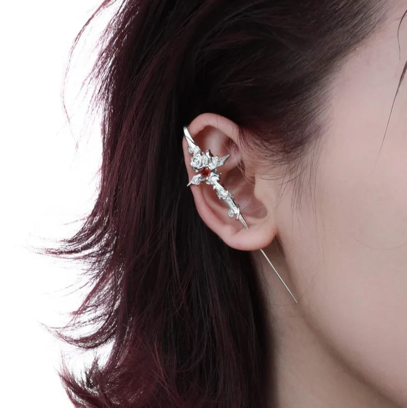 Necrolis – Boucles d’oreilles Rose